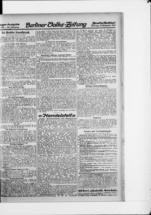 Berliner Volkszeitung vom 13.12.1910