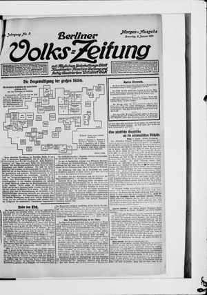 Berliner Volkszeitung vom 03.01.1911