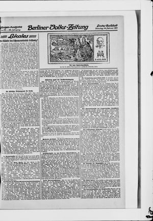 Berliner Volkszeitung vom 14.02.1911