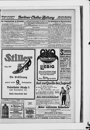 Berliner Volkszeitung vom 23.02.1911