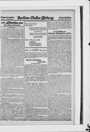 Berliner Volkszeitung vom 24.02.1911