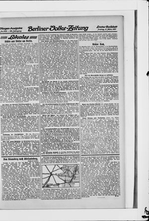 Berliner Volkszeitung vom 03.03.1911
