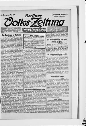 Berliner Volkszeitung vom 05.03.1911