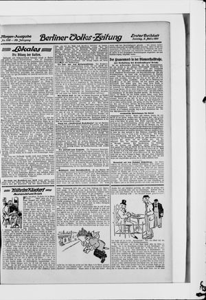 Berliner Volkszeitung vom 05.03.1911