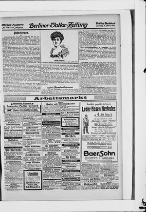 Berliner Volkszeitung vom 05.03.1911