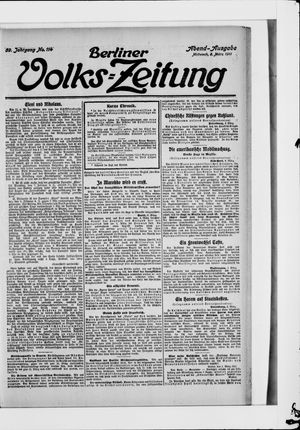 Berliner Volkszeitung vom 08.03.1911
