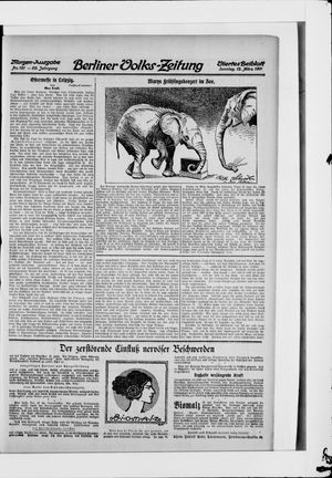Berliner Volkszeitung vom 12.03.1911