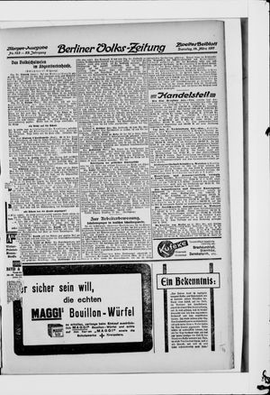 Berliner Volkszeitung vom 14.03.1911