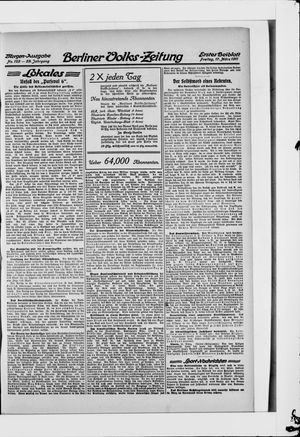 Berliner Volkszeitung on Mar 17, 1911