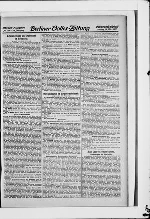 Berliner Volkszeitung vom 19.03.1911