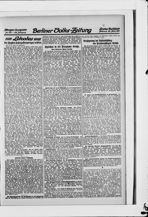 Berliner Volkszeitung vom 22.03.1911
