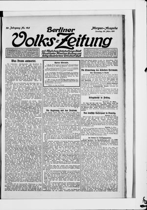 Berliner Volkszeitung on Mar 26, 1911