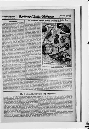 Berliner Volkszeitung vom 26.03.1911