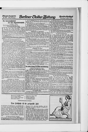Berliner Volkszeitung vom 04.04.1911