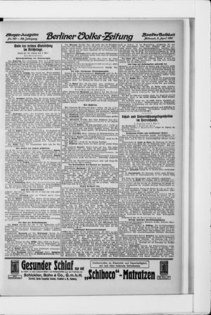 Berliner Volkszeitung vom 05.04.1911