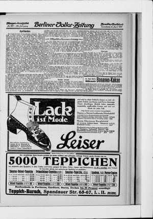 Berliner Volkszeitung on Apr 8, 1911