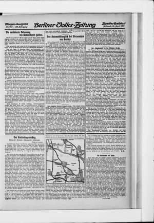 Berliner Volkszeitung vom 12.04.1911