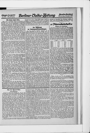 Berliner Volkszeitung on Apr 20, 1911