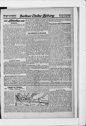 Berliner Volkszeitung vom 21.04.1911