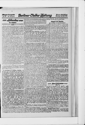 Berliner Volkszeitung on Apr 25, 1911