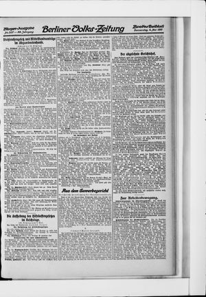 Berliner Volkszeitung vom 04.05.1911