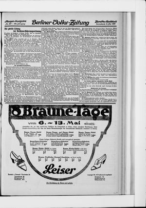 Berliner Volkszeitung vom 06.05.1911