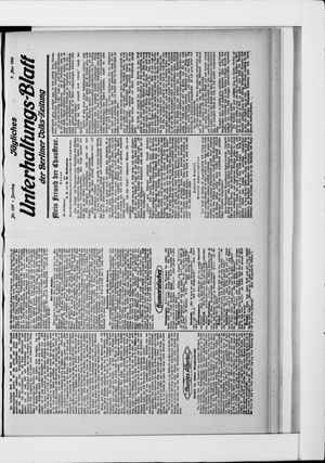 Berliner Volkszeitung vom 07.05.1911