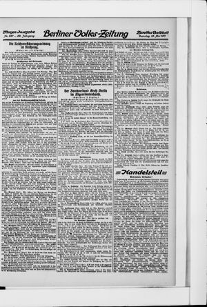 Berliner Volkszeitung vom 16.05.1911