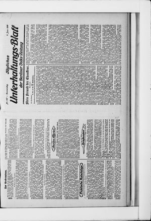 Berliner Volkszeitung vom 01.06.1911