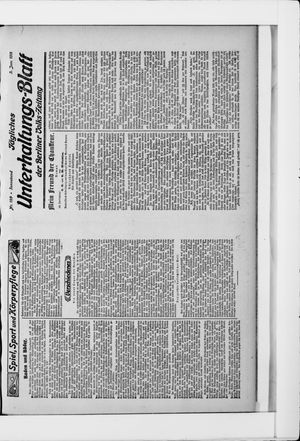 Berliner Volkszeitung vom 03.06.1911