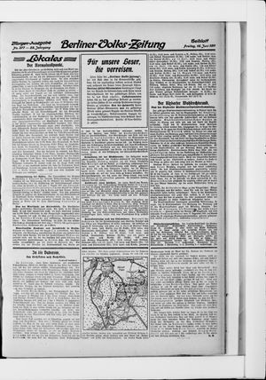 Berliner Volkszeitung vom 16.06.1911