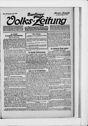 Berliner Volkszeitung vom 24.06.1911