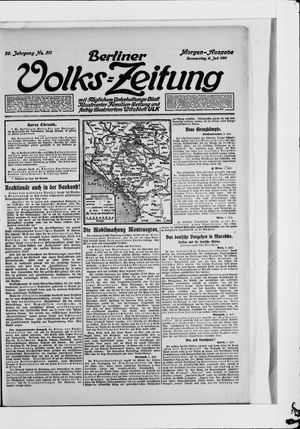 Berliner Volkszeitung vom 06.07.1911