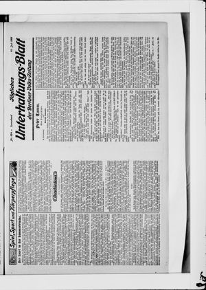 Berliner Volkszeitung on Jul 15, 1911