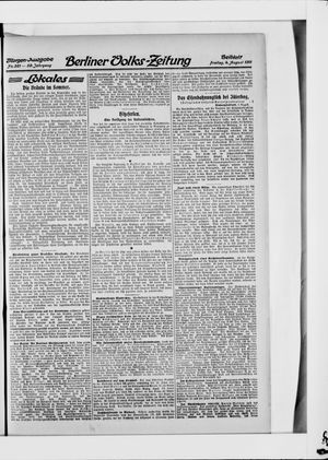 Berliner Volkszeitung vom 04.08.1911