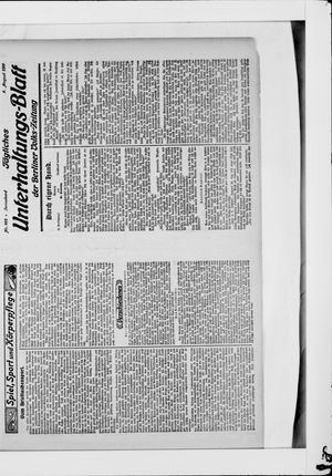 Berliner Volkszeitung vom 05.08.1911