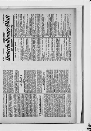 Berliner Volkszeitung vom 10.08.1911