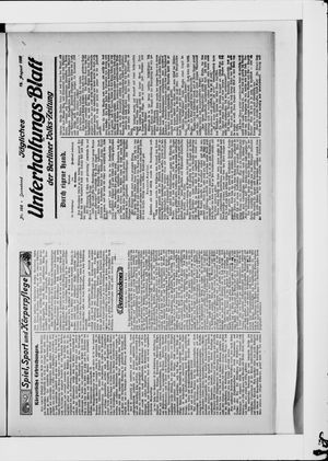 Berliner Volkszeitung on Aug 12, 1911