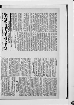 Berliner Volkszeitung vom 10.09.1911