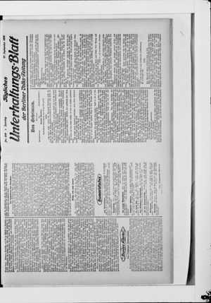 Berliner Volkszeitung vom 17.09.1911