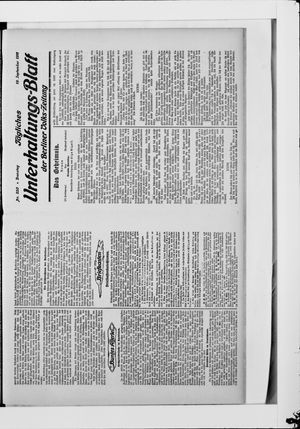Berliner Volkszeitung vom 19.09.1911
