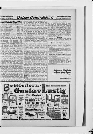 Berliner Volkszeitung vom 19.09.1911