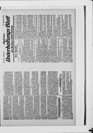 Berliner Volkszeitung vom 27.09.1911