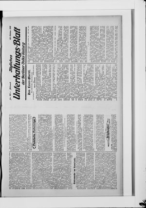 Berliner Volkszeitung vom 25.10.1911