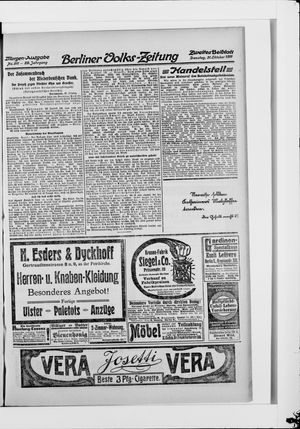 Berliner Volkszeitung vom 31.10.1911