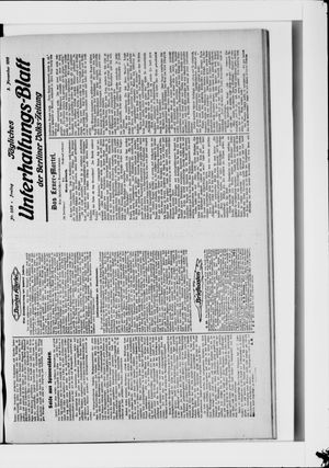 Berliner Volkszeitung vom 03.11.1911