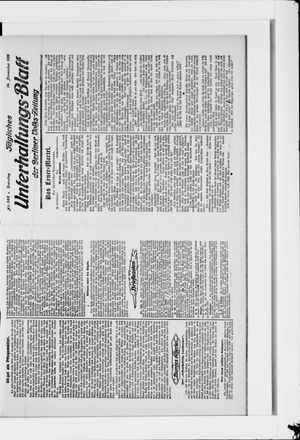 Berliner Volkszeitung vom 14.11.1911