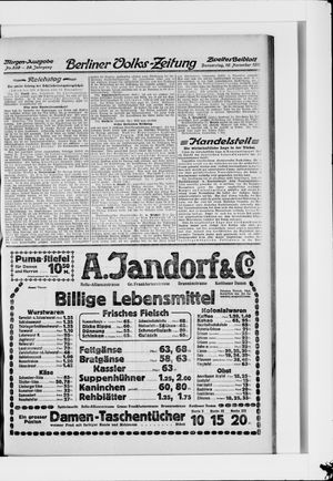 Berliner Volkszeitung vom 16.11.1911