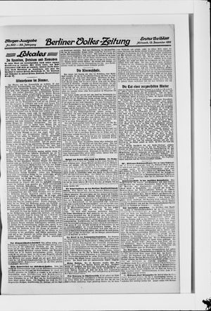 Berliner Volkszeitung vom 13.12.1911