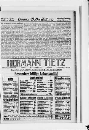 Berliner Volkszeitung on Dec 15, 1911